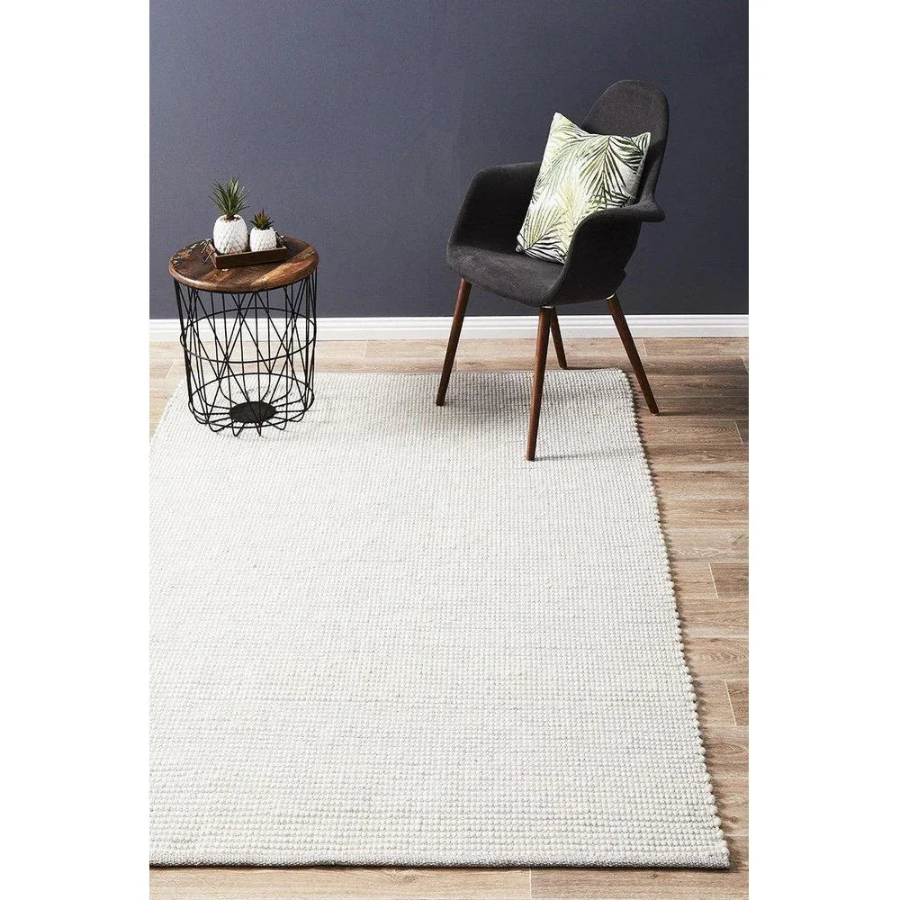 Loft Stunning Wool Grey Rug - ICONIC RUGS