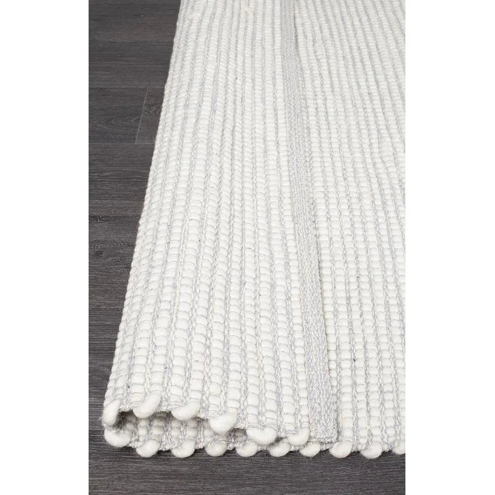 Loft Stunning Wool Grey Rug