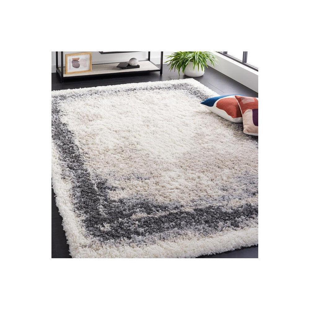 Lunar Cloud Oxford Shag Rug