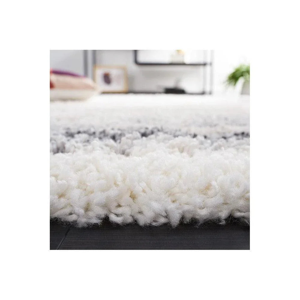 Lunar Cloud Oxford Shag Rug