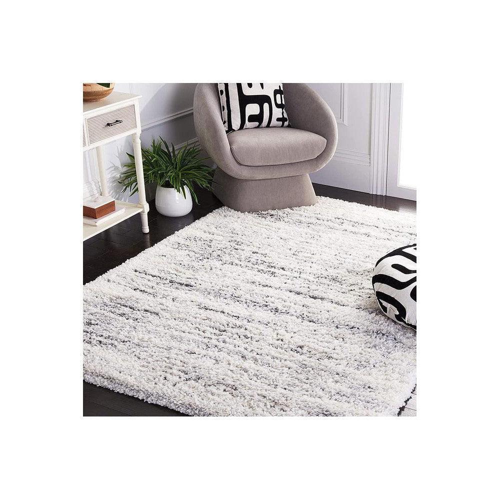 Lunar Gleam Sky Shag Rug