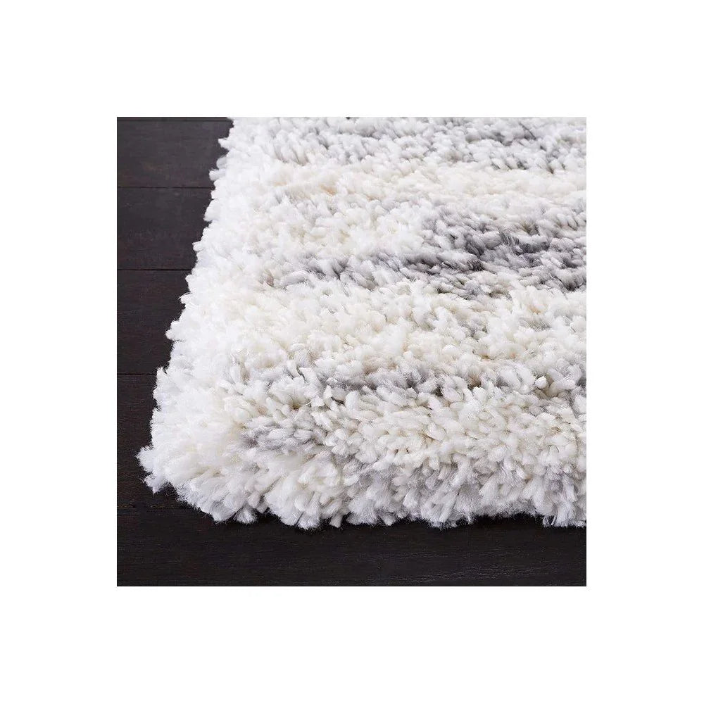 Lunar Gleam Sky Shag Rug