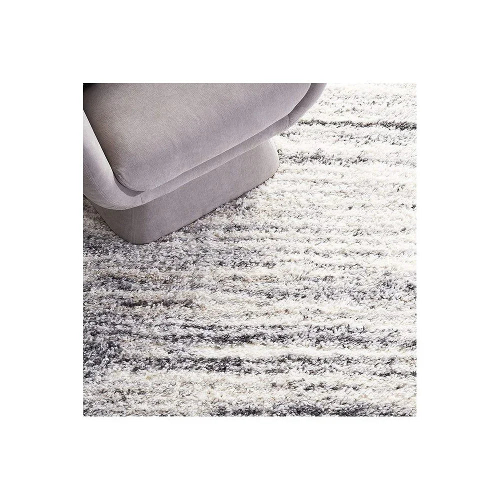 Lunar Gleam Sky Shag Rug