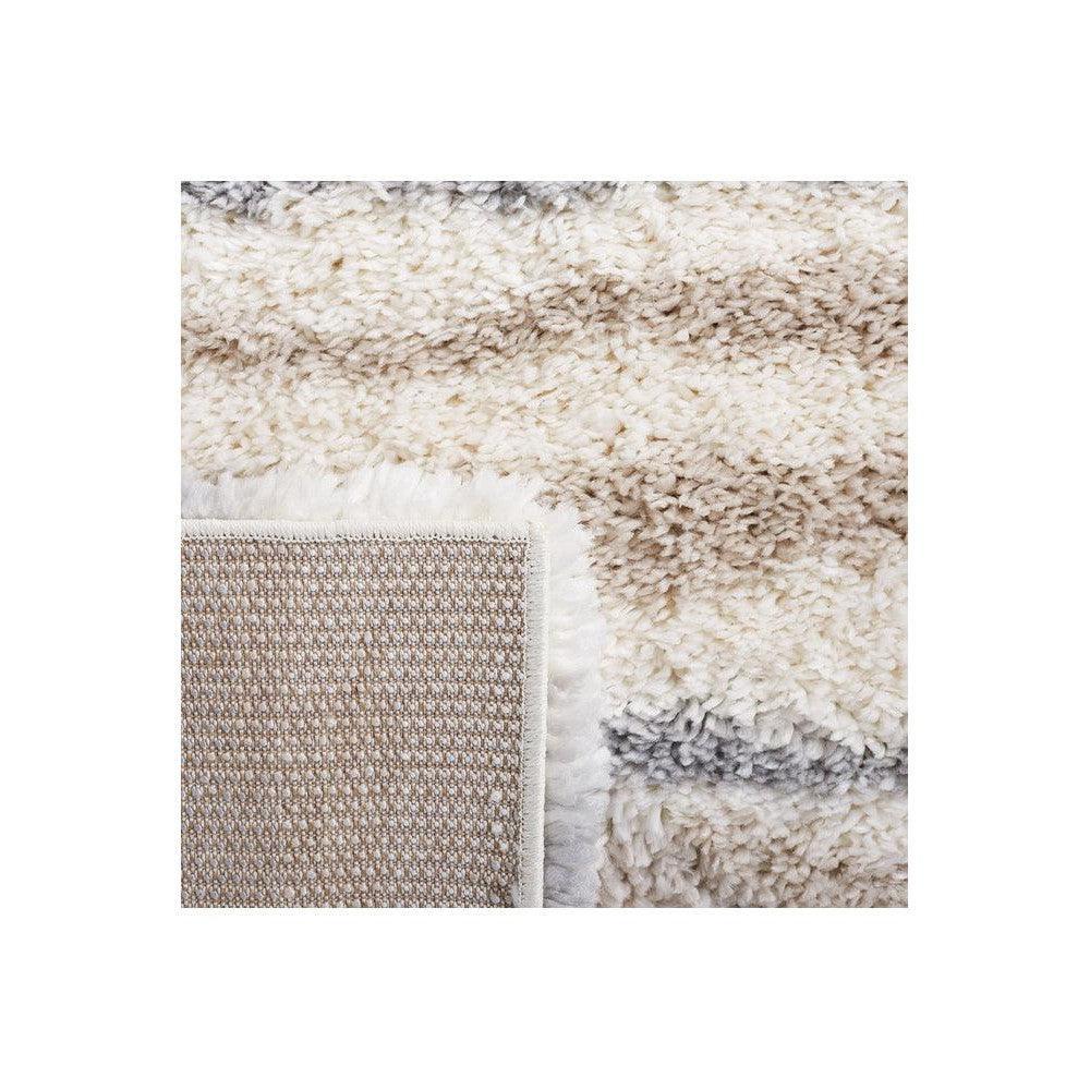 Lunar Neptune Slate Shag Rug