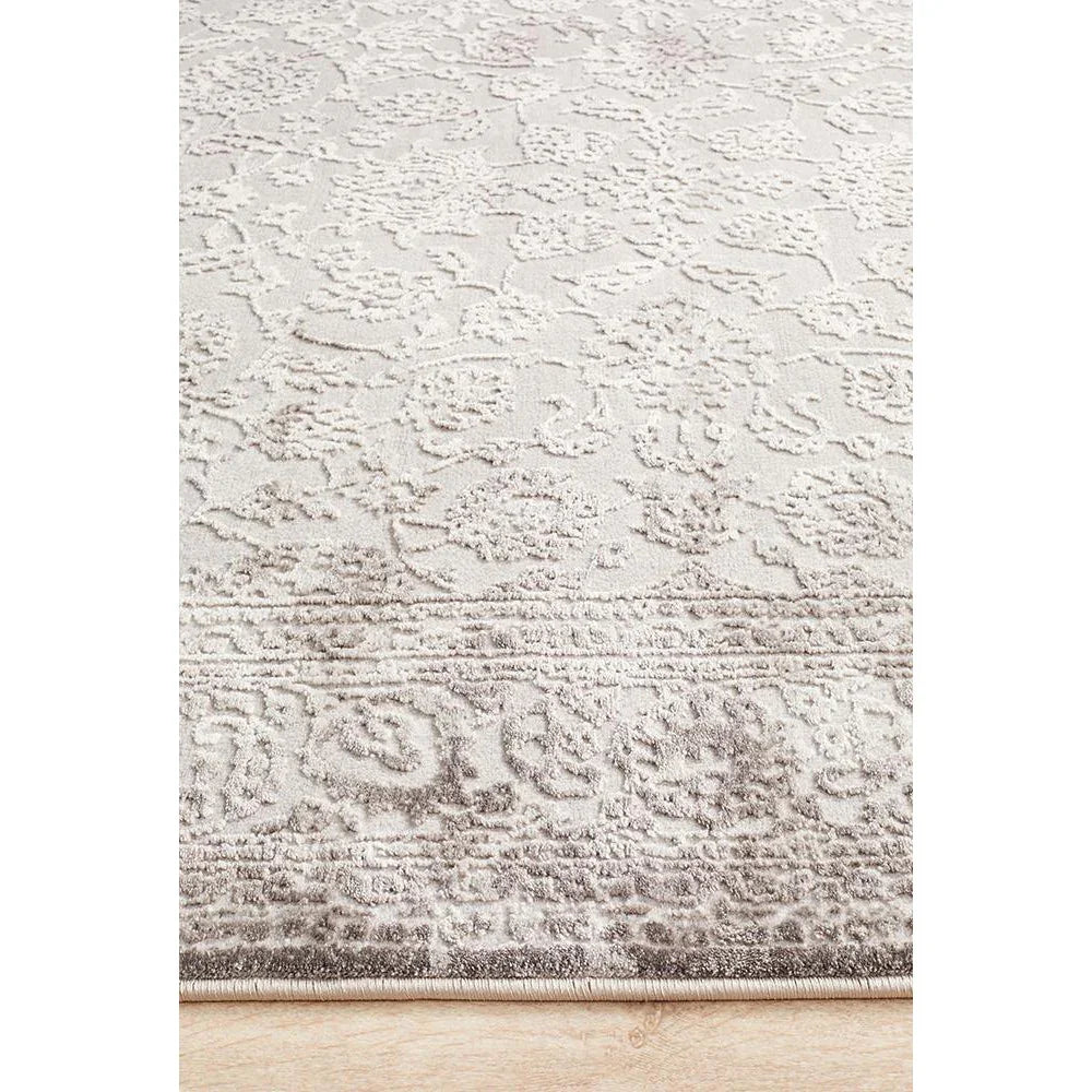 Opulence Lucy Silver Rug