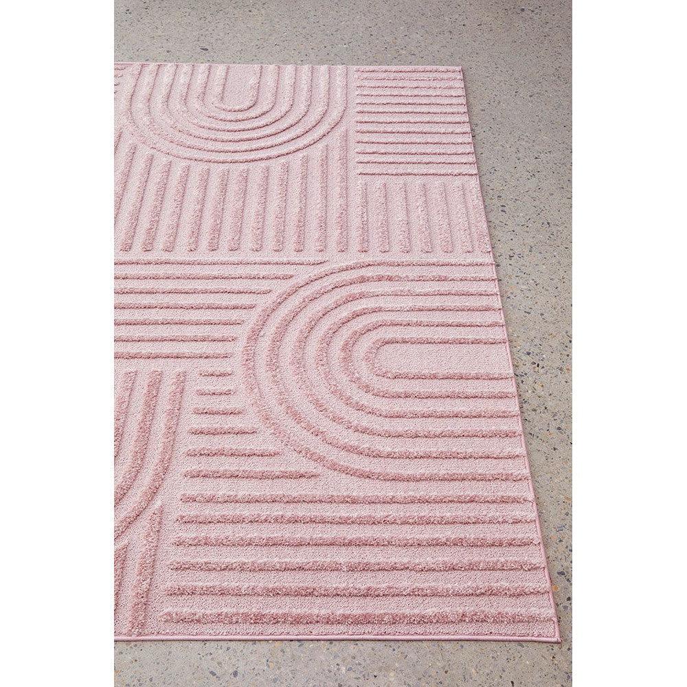Marigold Dior Arch Rug in Pink