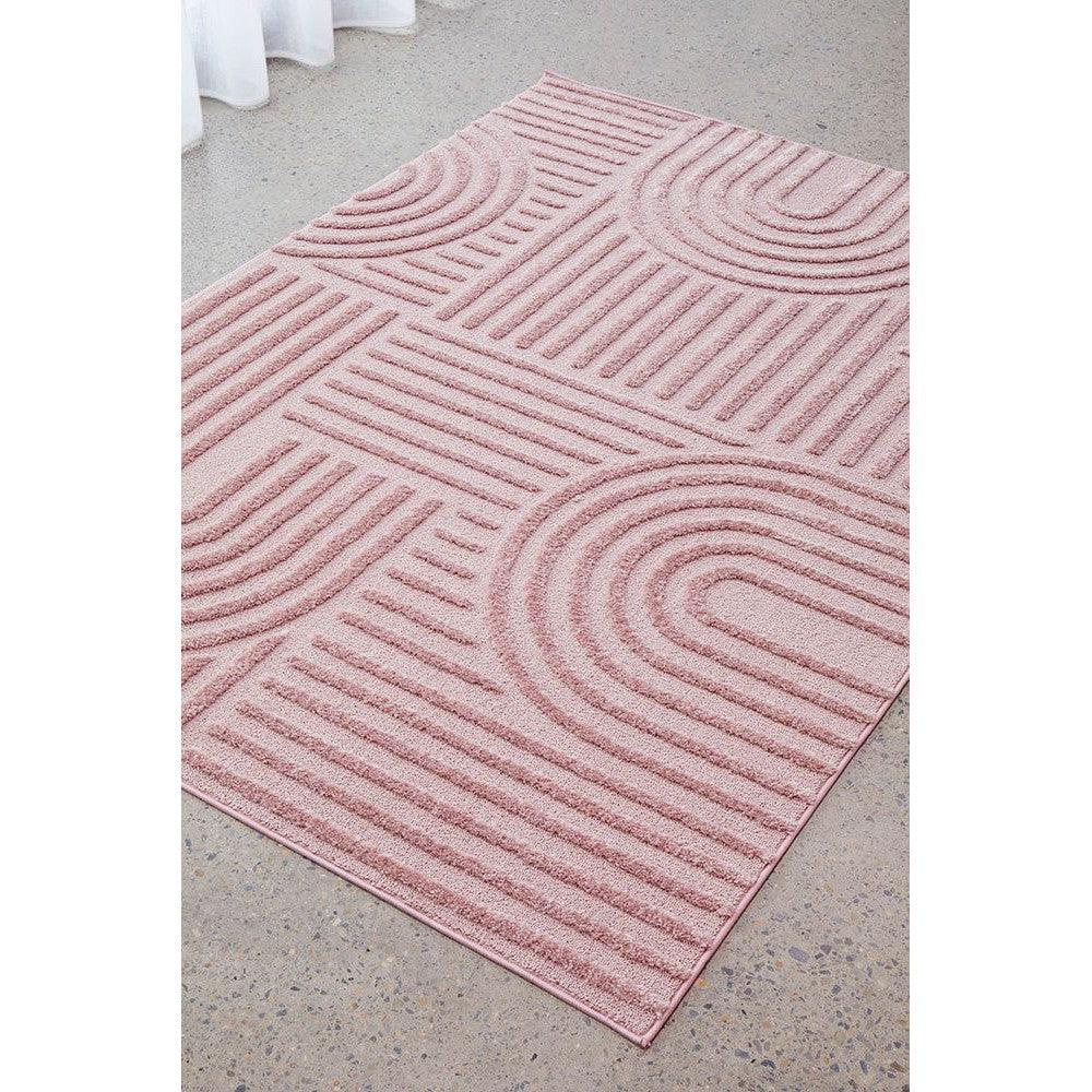 Marigold Dior Arch Rug in Pink