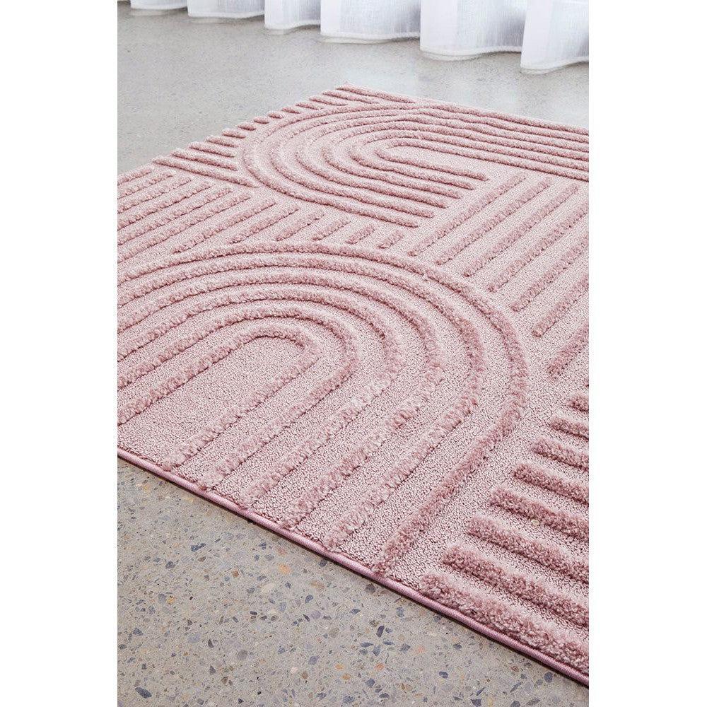 Marigold Dior Arch Rug in Pink