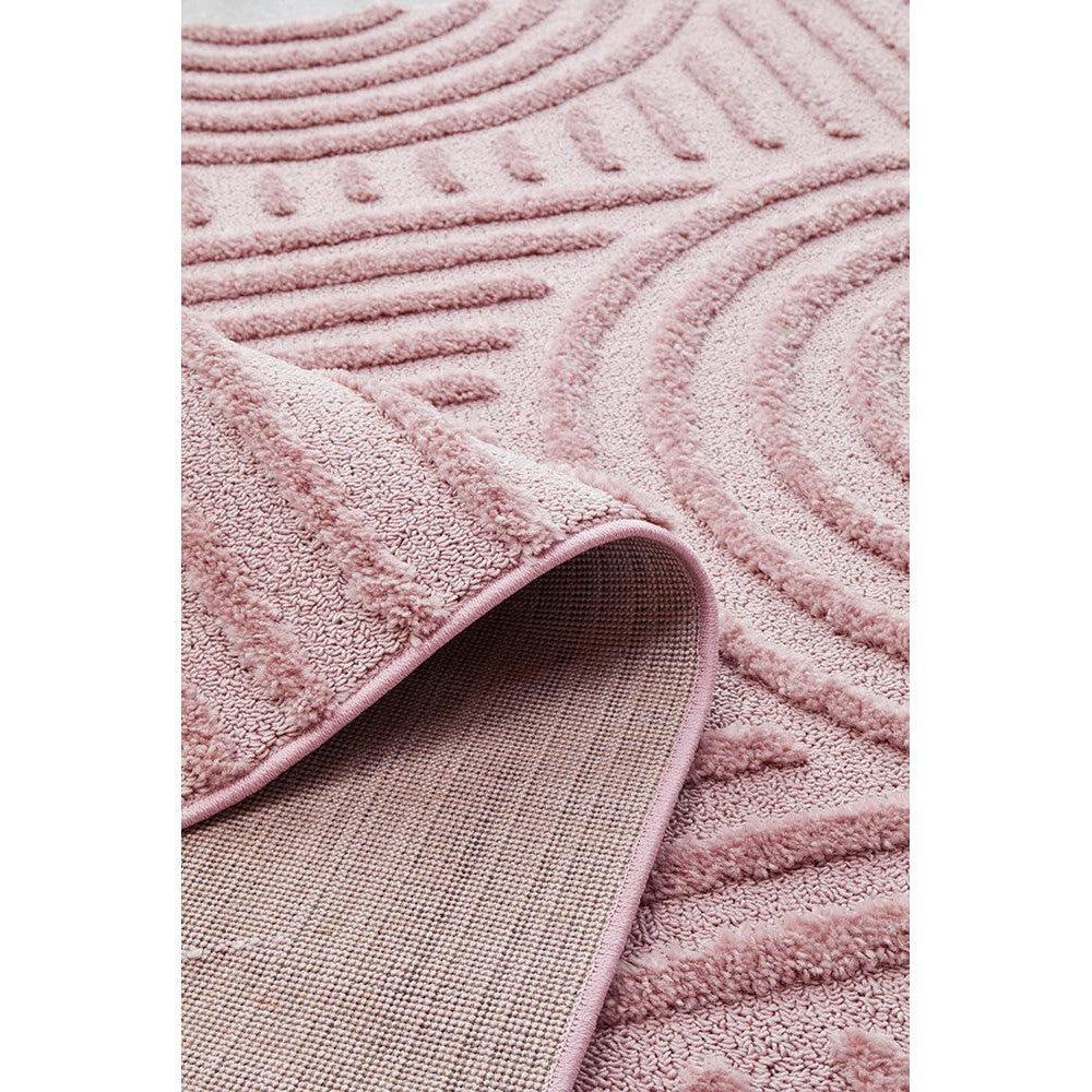 Marigold Dior Arch Rug in Pink
