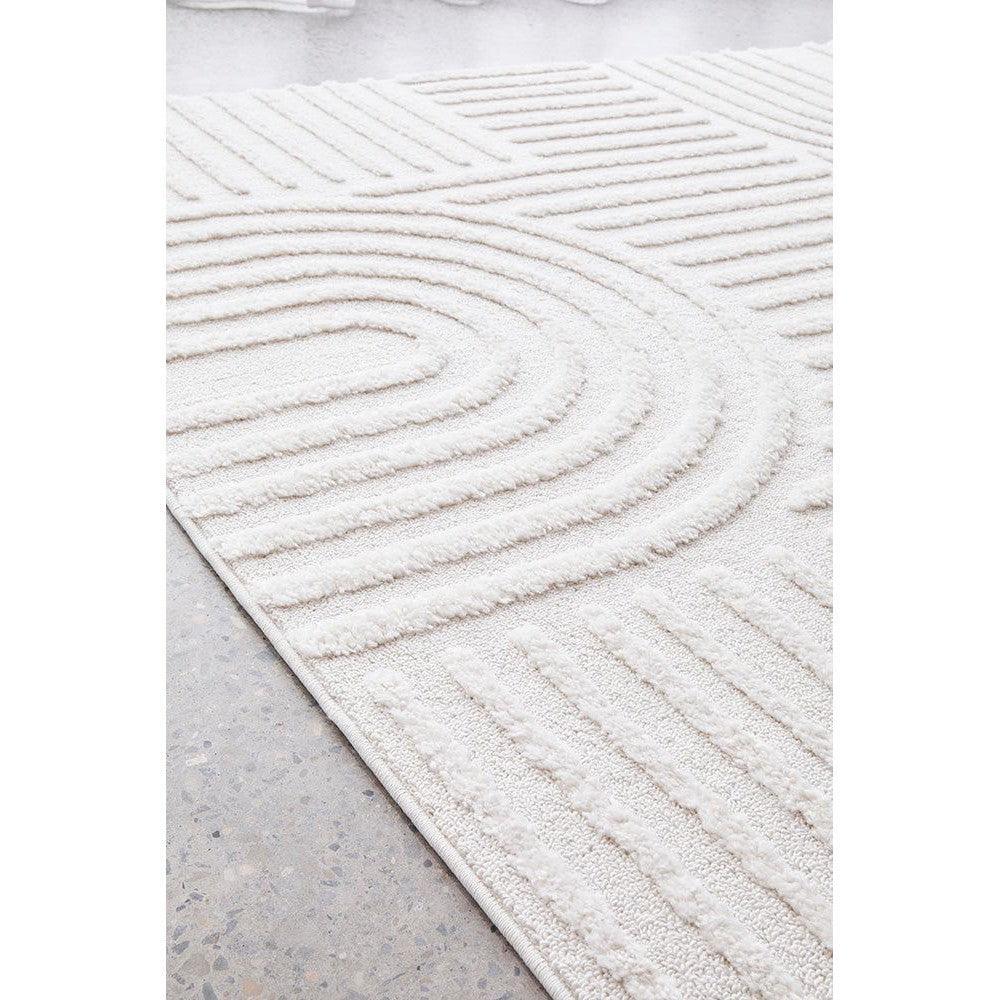 Marigold Dior Arch Rug in White