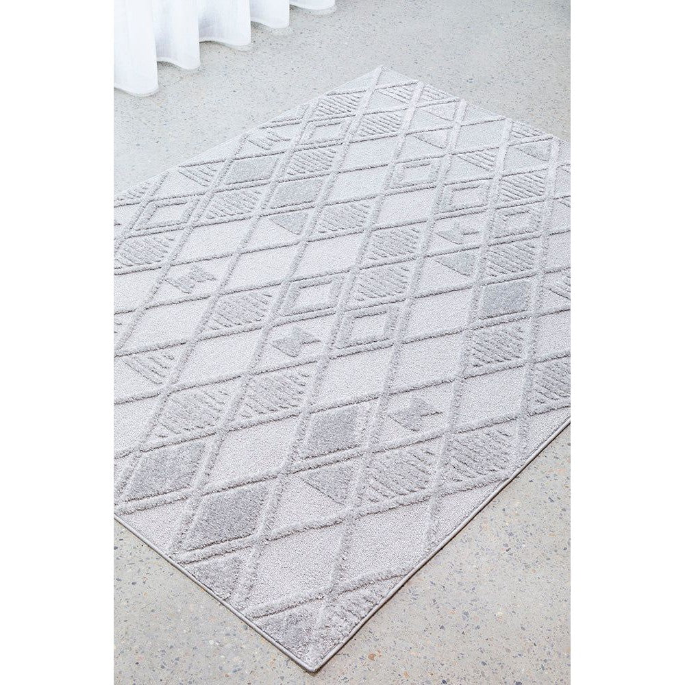 Marigold Lisa Rug in Silver