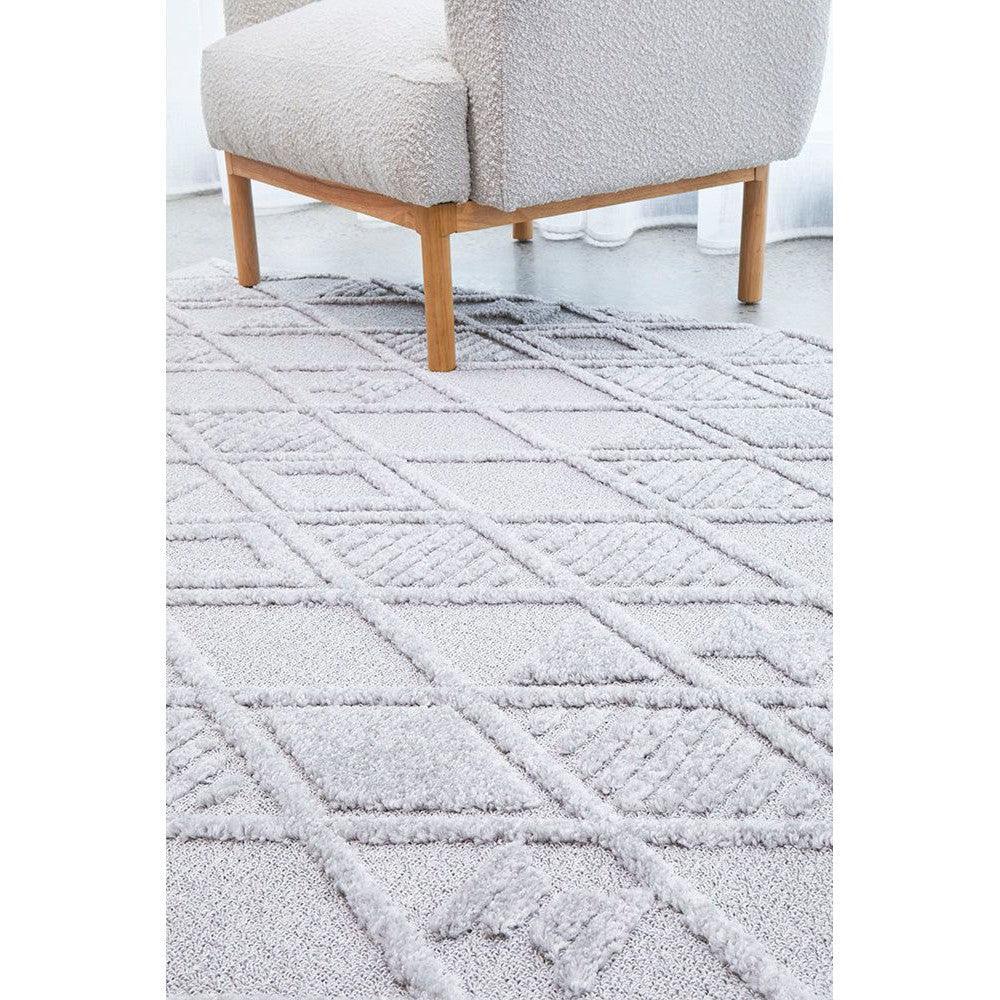 Marigold Lisa Rug in Silver