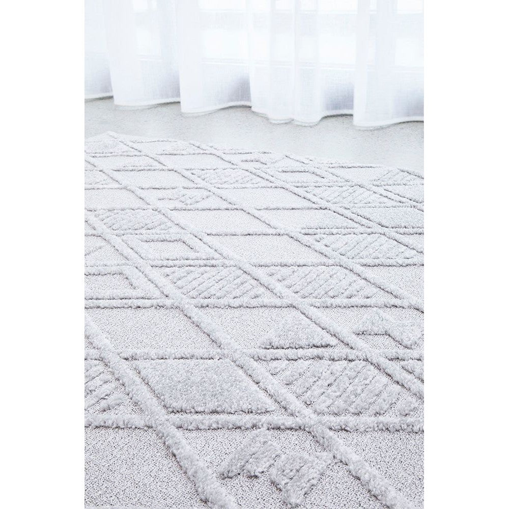 Marigold Lisa Rug in Silver