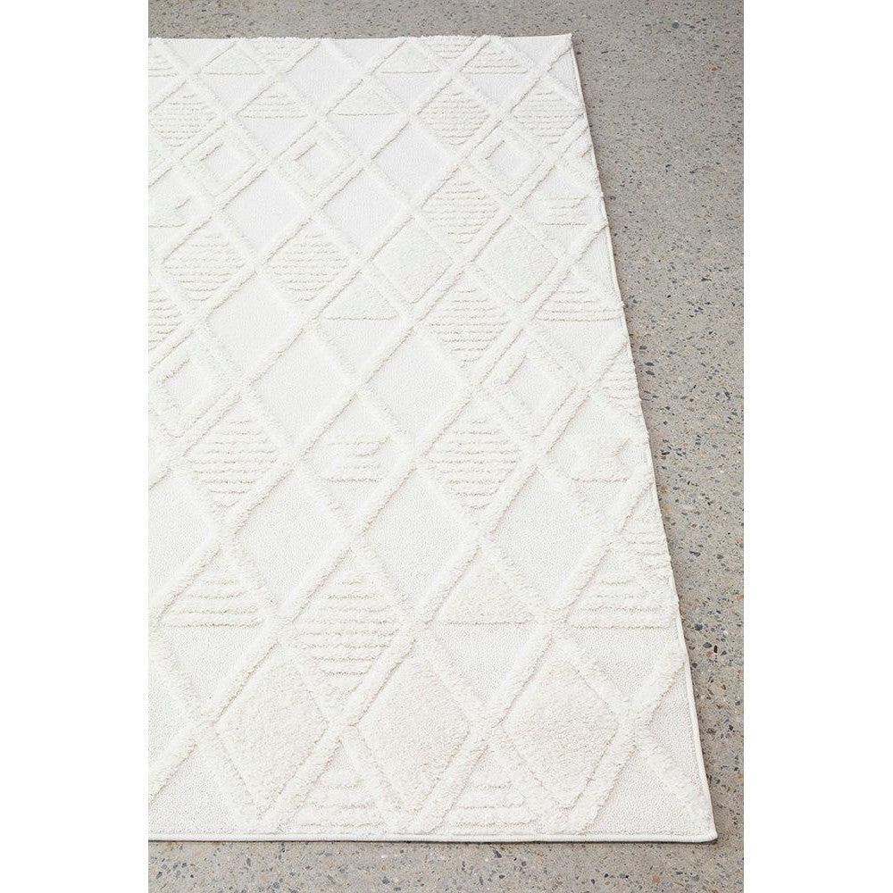 Marigold Lisa Rug in White