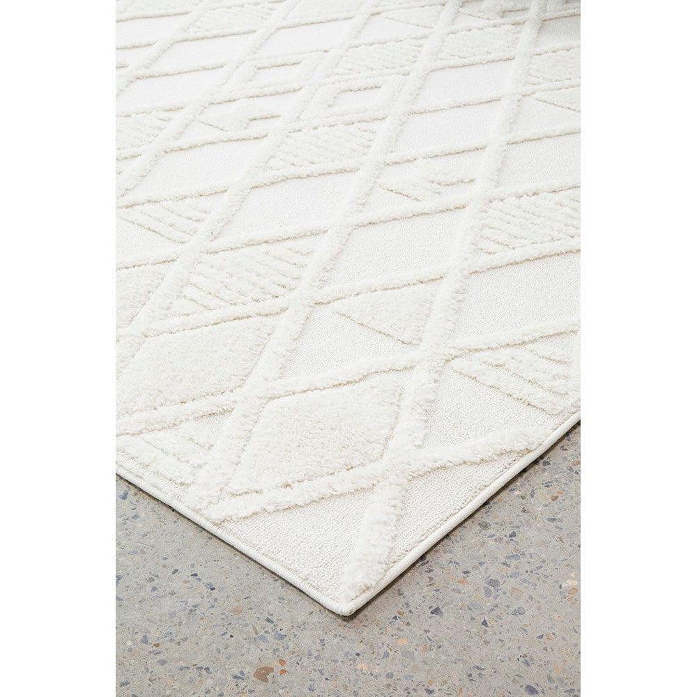 Marigold Lisa Rug in White