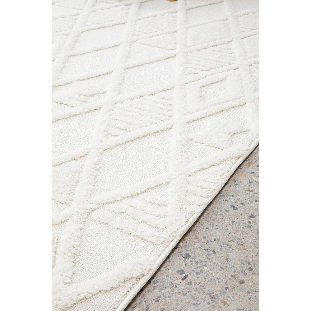 Marigold Lisa Rug in White