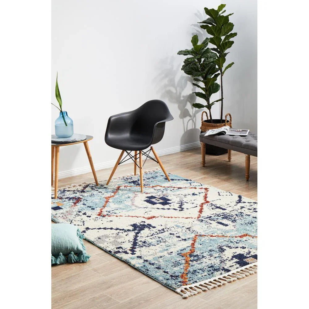 Marrakesh Blue Rug - ICONIC RUGS