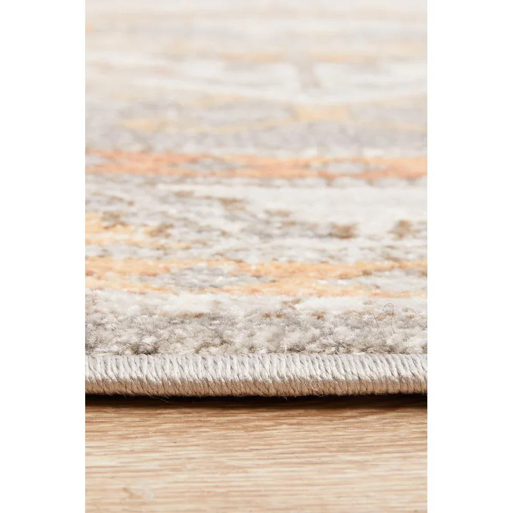 Mayfair Caitlen Grey Round Rug - ICONIC RUGS