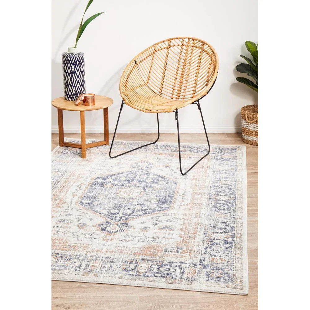 Mayfair Lorissa Blue Rug - ICONIC RUGS