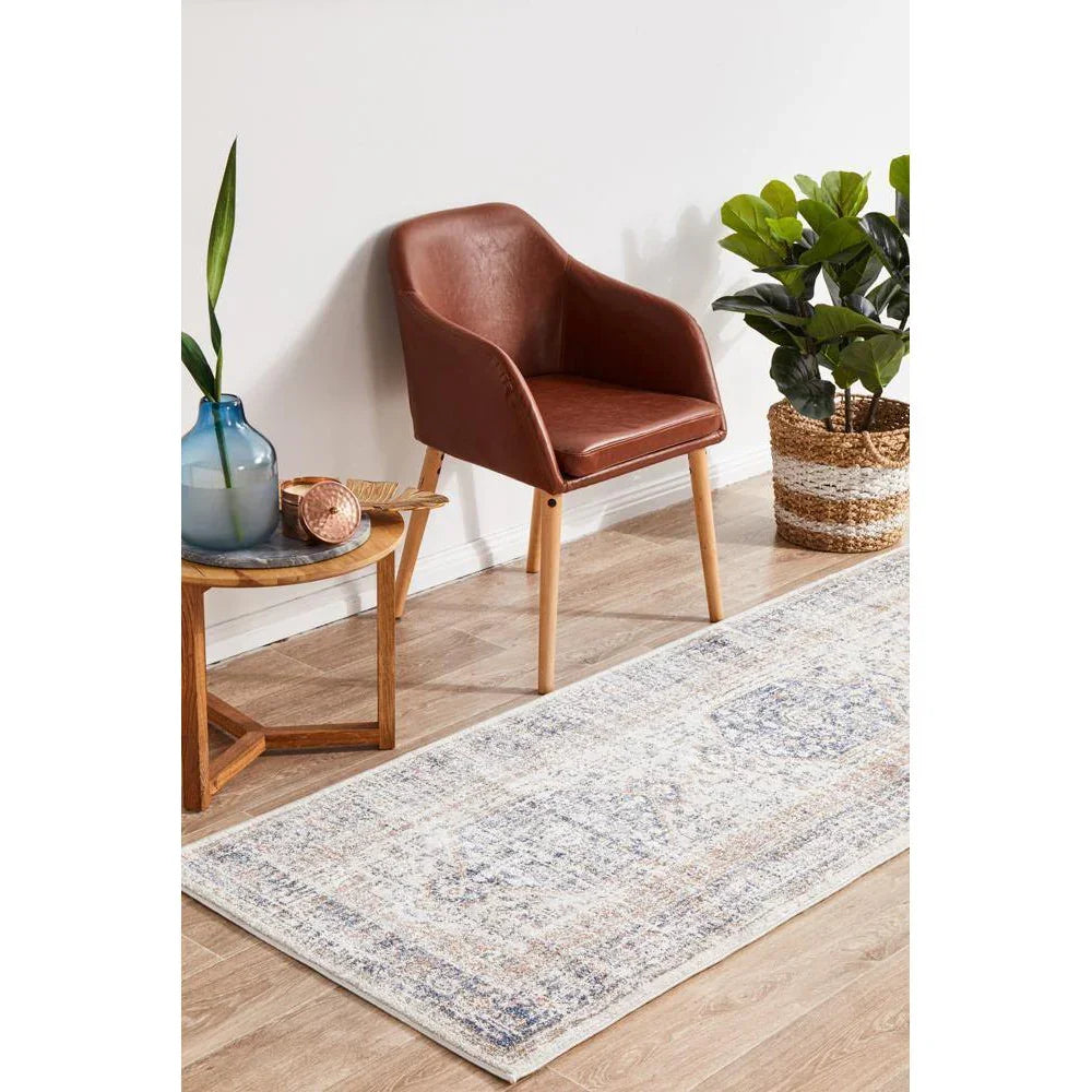 Mayfair Lorissa Blue Runner Rug - ICONIC RUGS