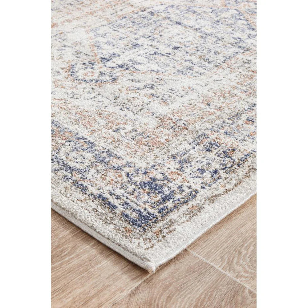 Mayfair Lorissa Blue Runner Rug - ICONIC RUGS