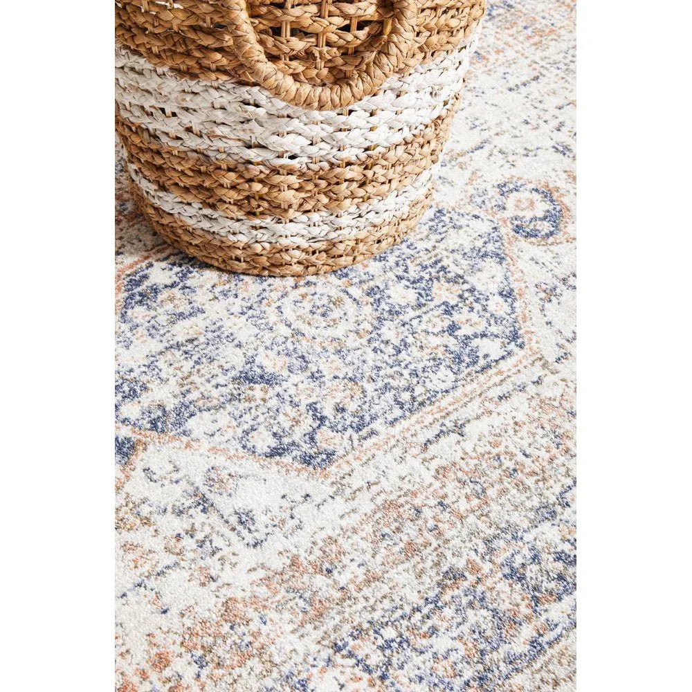 Mayfair Lorissa Blue Runner Rug - ICONIC RUGS