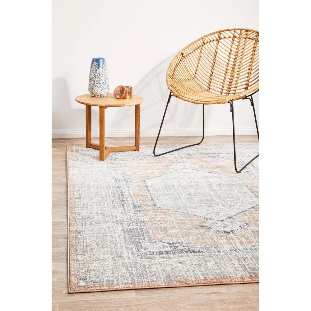 Mayfair Lorissa Peach Rug - ICONIC RUGS