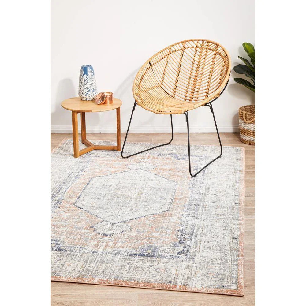 Mayfair Lorissa Peach Rug - ICONIC RUGS