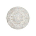Mayfair Lorissa Silver Round Rug - ICONIC RUGS