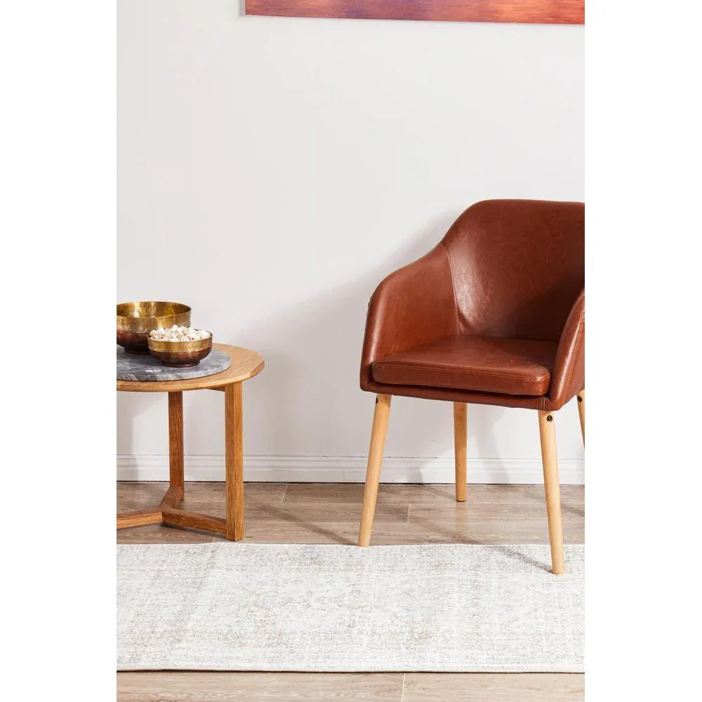 Mayfair Lorissa Silver Runner Rug - ICONIC RUGS