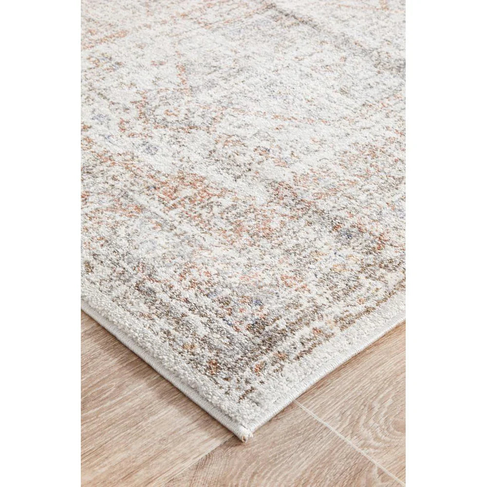 Mayfair Lorissa Silver Runner Rug - ICONIC RUGS