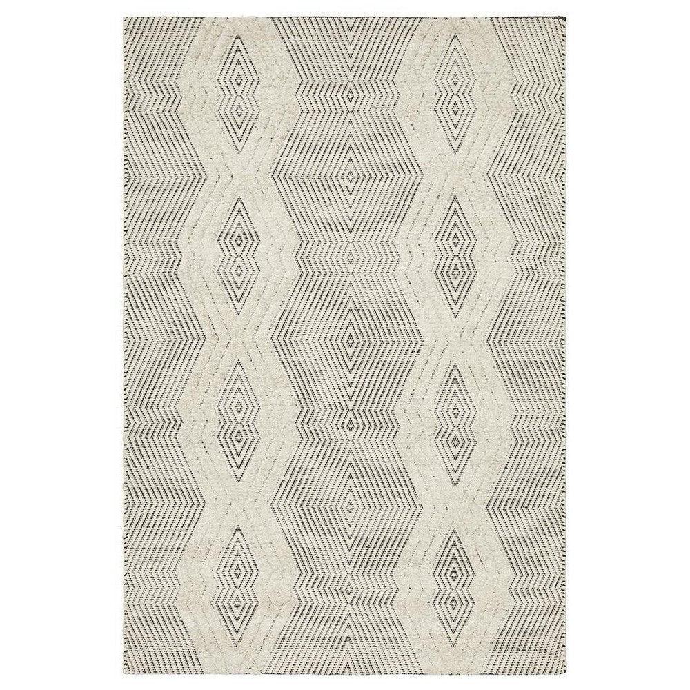 Miller Rhythm Chime Bone Rug - ICONIC RUGS