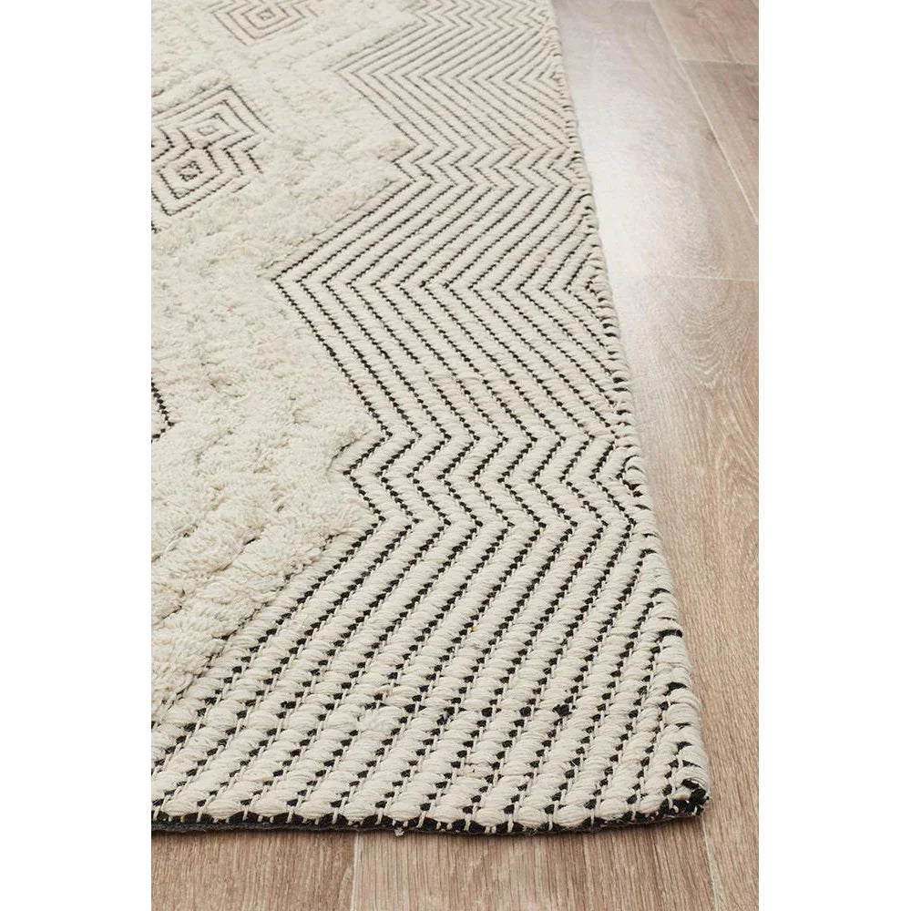 Miller Rhythm Chime Bone Rug - ICONIC RUGS