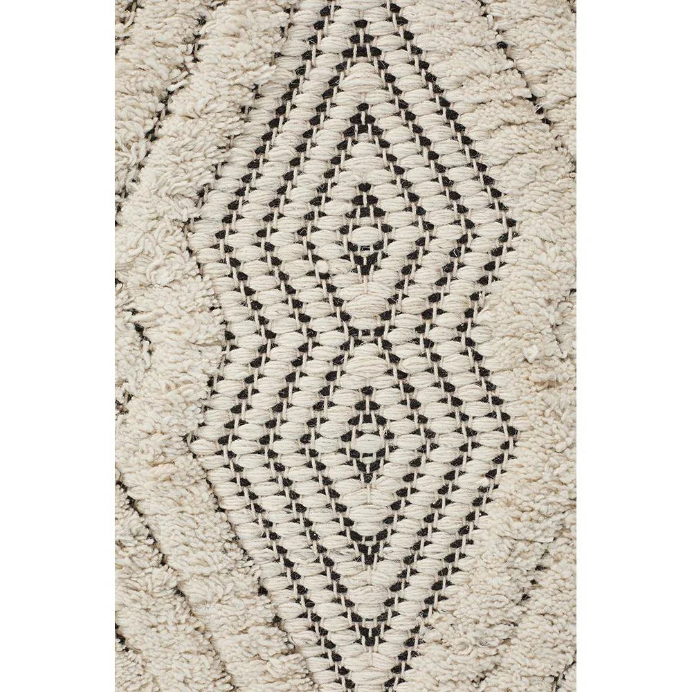 Miller Rhythm Chime Bone Rug - ICONIC RUGS