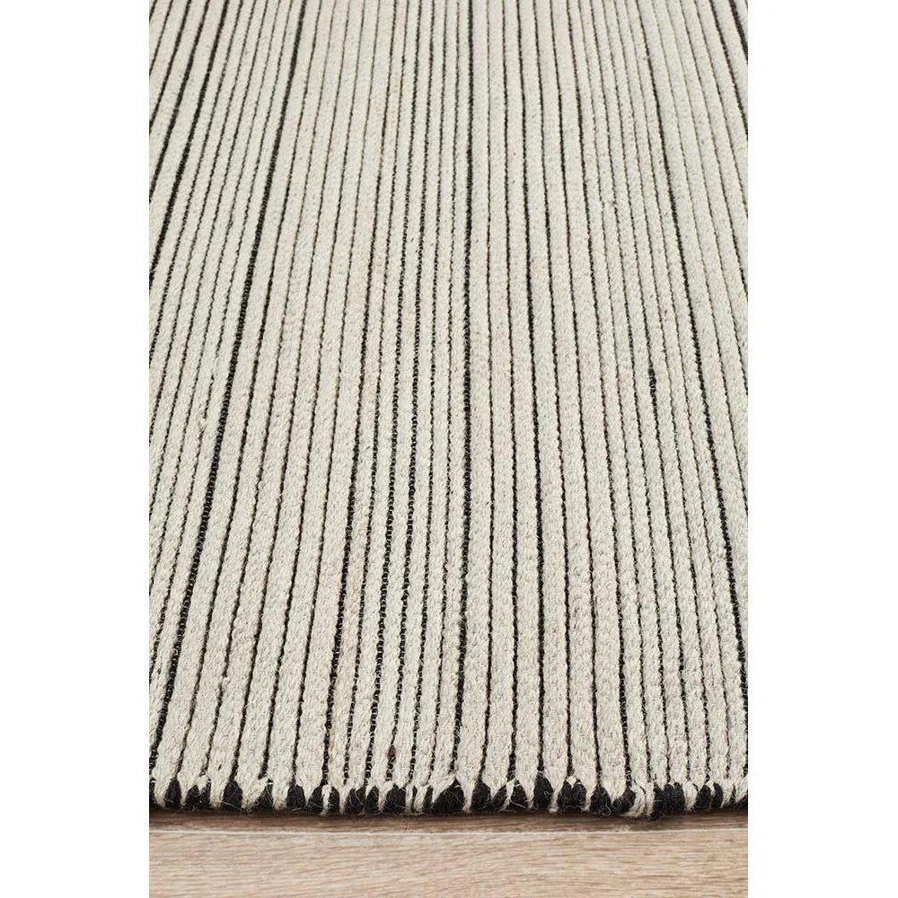 Miller Rhythm Concerto Ivory  Rug - ICONIC RUGS
