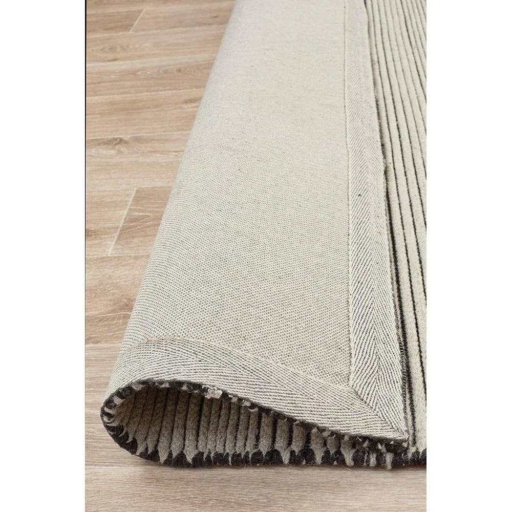 Miller Rhythm Concerto Ivory  Rug - ICONIC RUGS