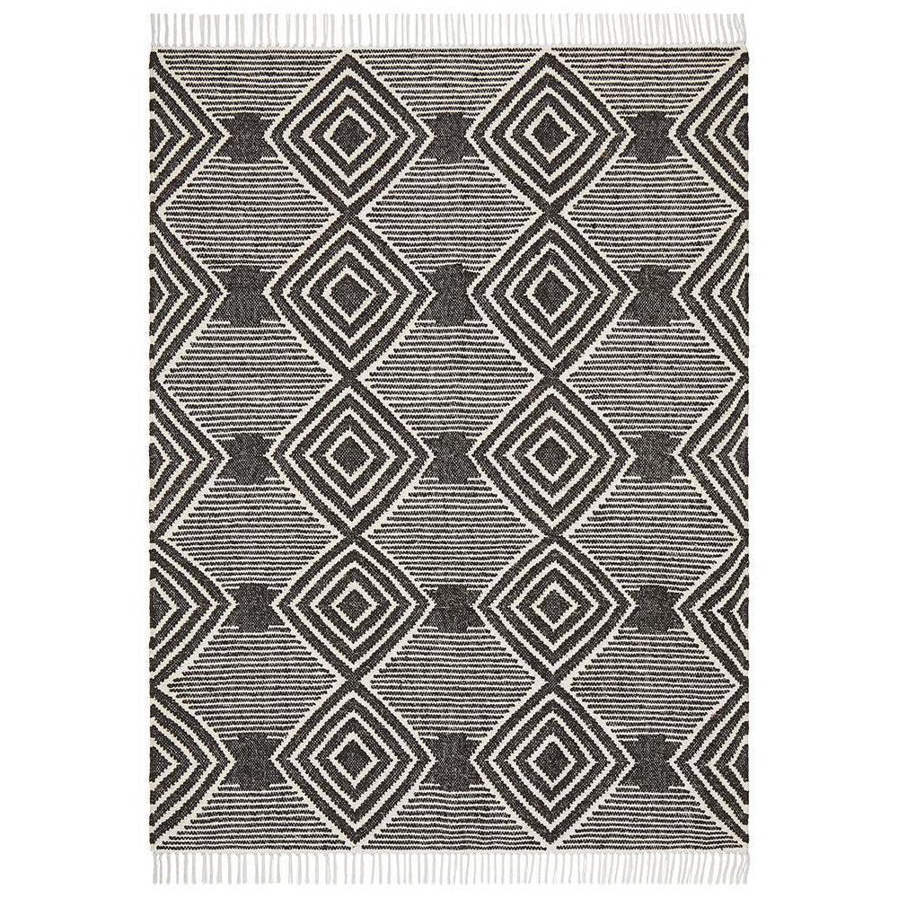 Miller Rhythm Dance Charcoal Rug - ICONIC RUGS