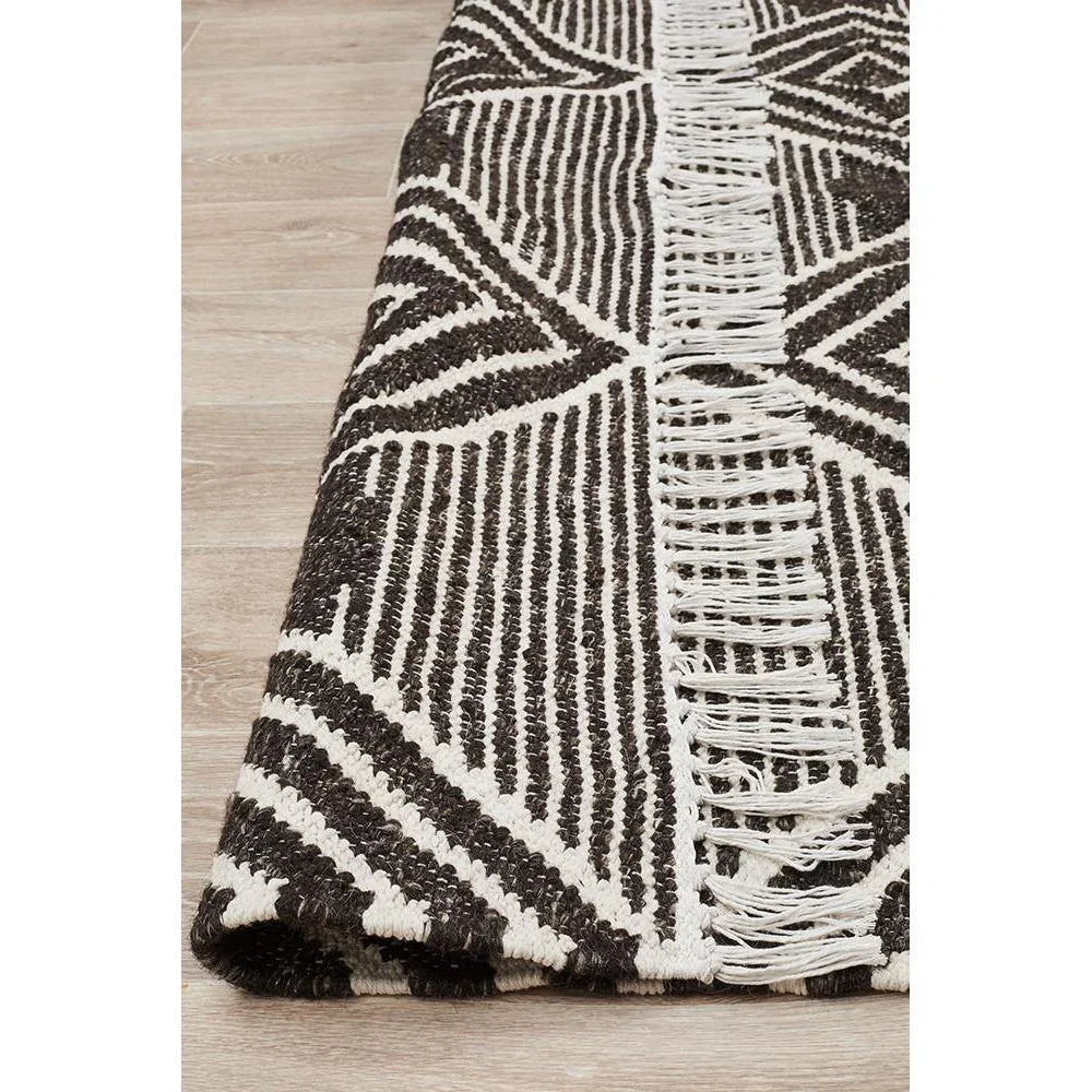 Miller Rhythm Dance Charcoal Rug - ICONIC RUGS