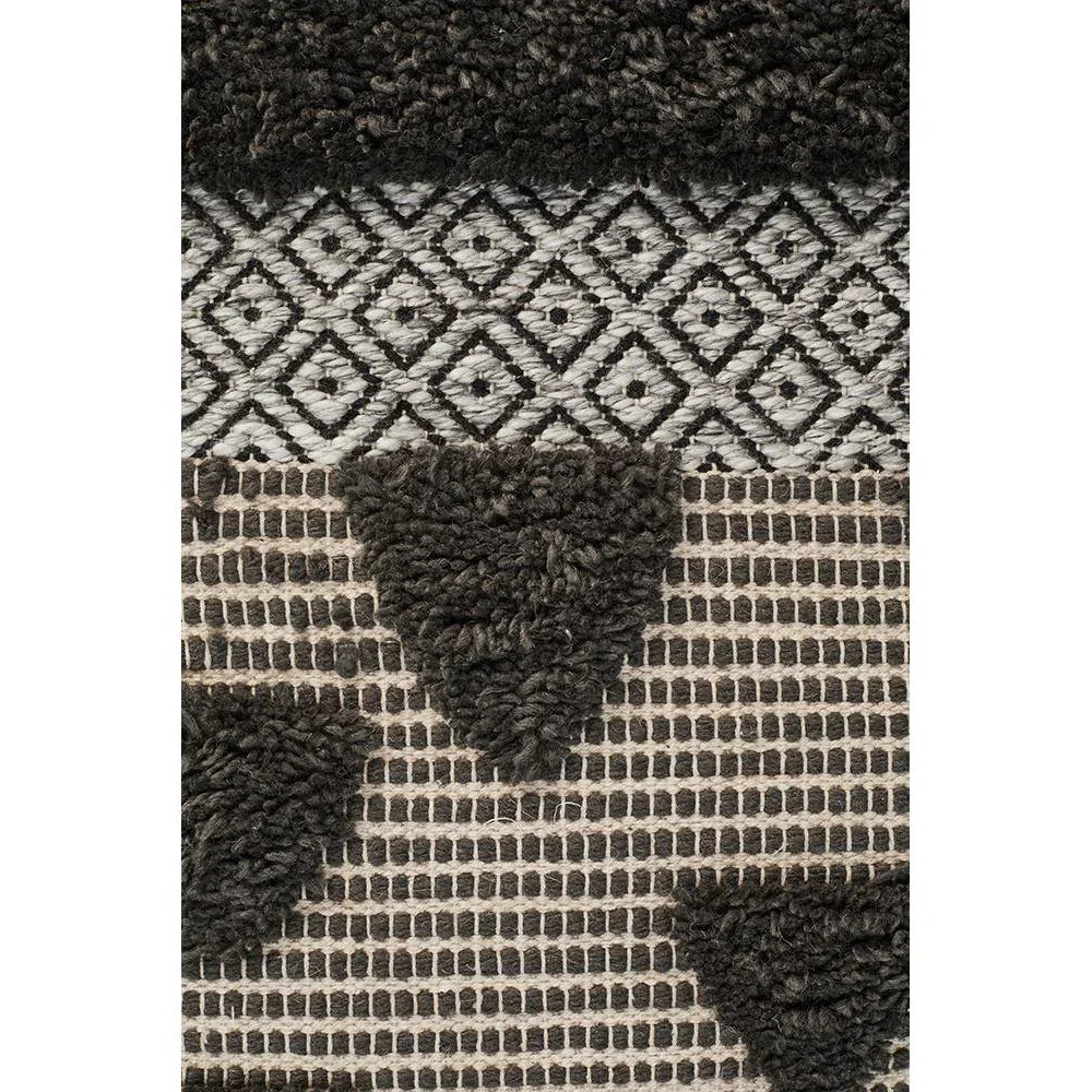 Miller Rhythm Flow Charcoal Rug - ICONIC RUGS