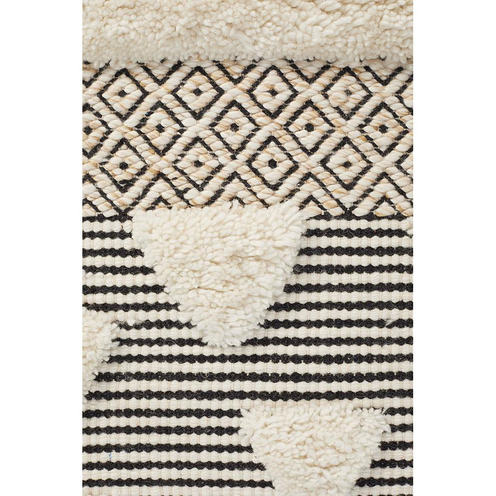 Miller Rhythm Flow Ivory Rug - ICONIC RUGS