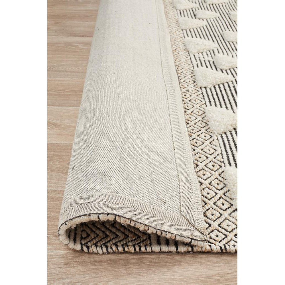 Miller Rhythm Flow Ivory Rug - ICONIC RUGS