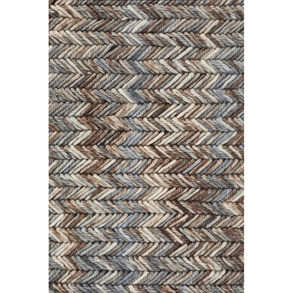 Miller Rhythm Jazz Smoke Rug - ICONIC RUGS