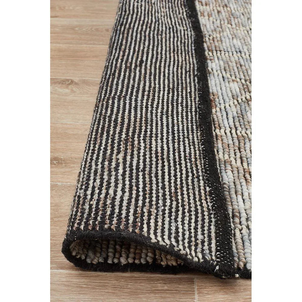 Miller Rhythm Motif Blue Rug - ICONIC RUGS