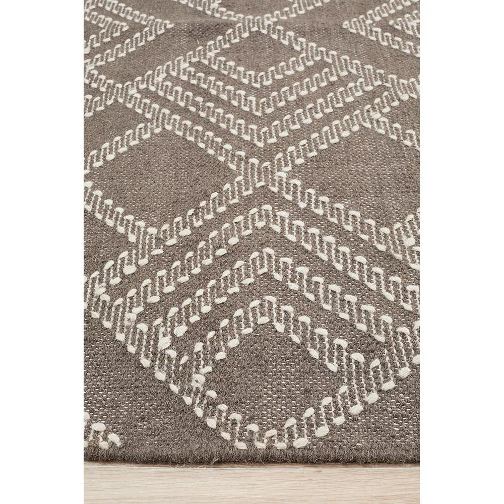 Miller Rhythm Symphony Grey Rug - ICONIC RUGS