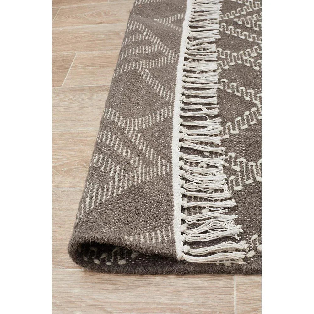 Miller Rhythm Symphony Grey Rug - ICONIC RUGS