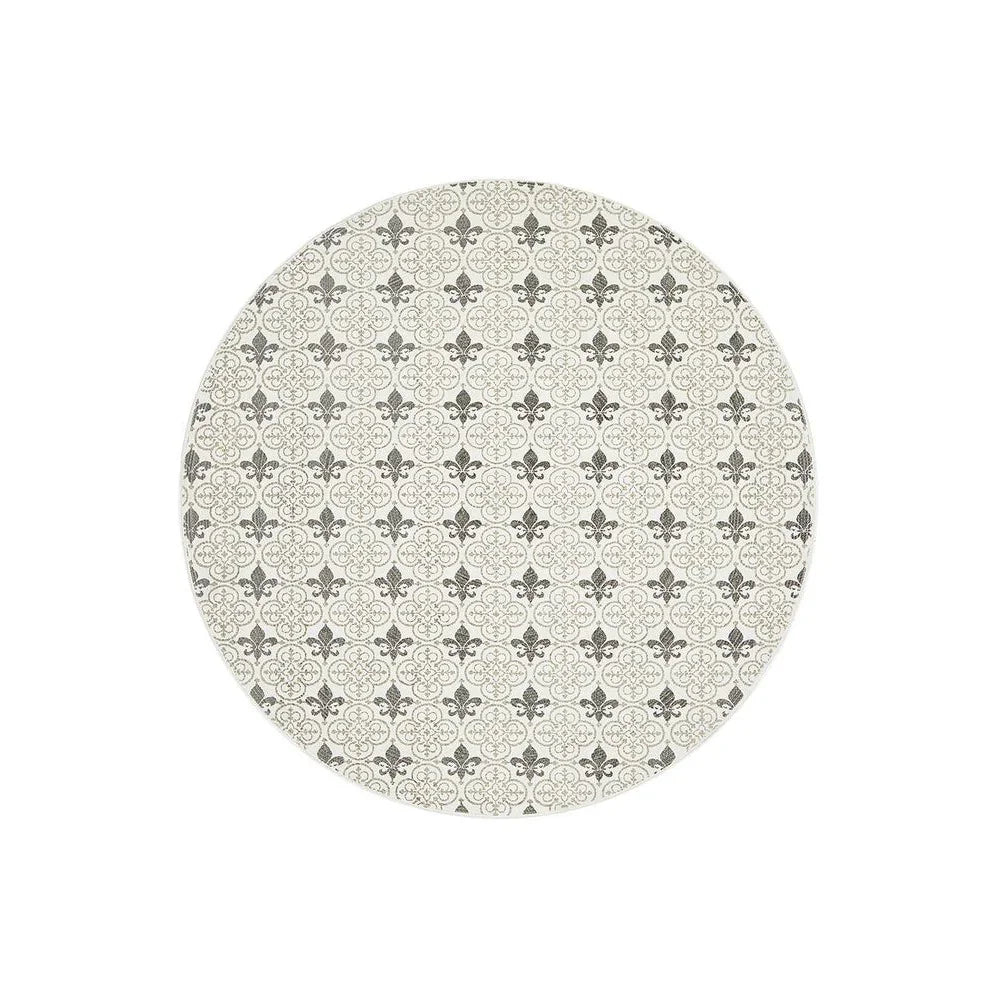 Lunar Printed Silver - ICONIC RUGS