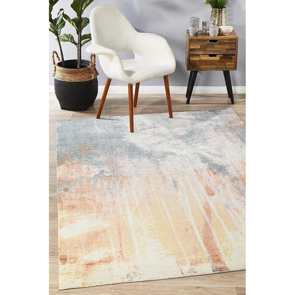 City Dreamy Ocean Modern Multi Rug - ICONIC RUGS