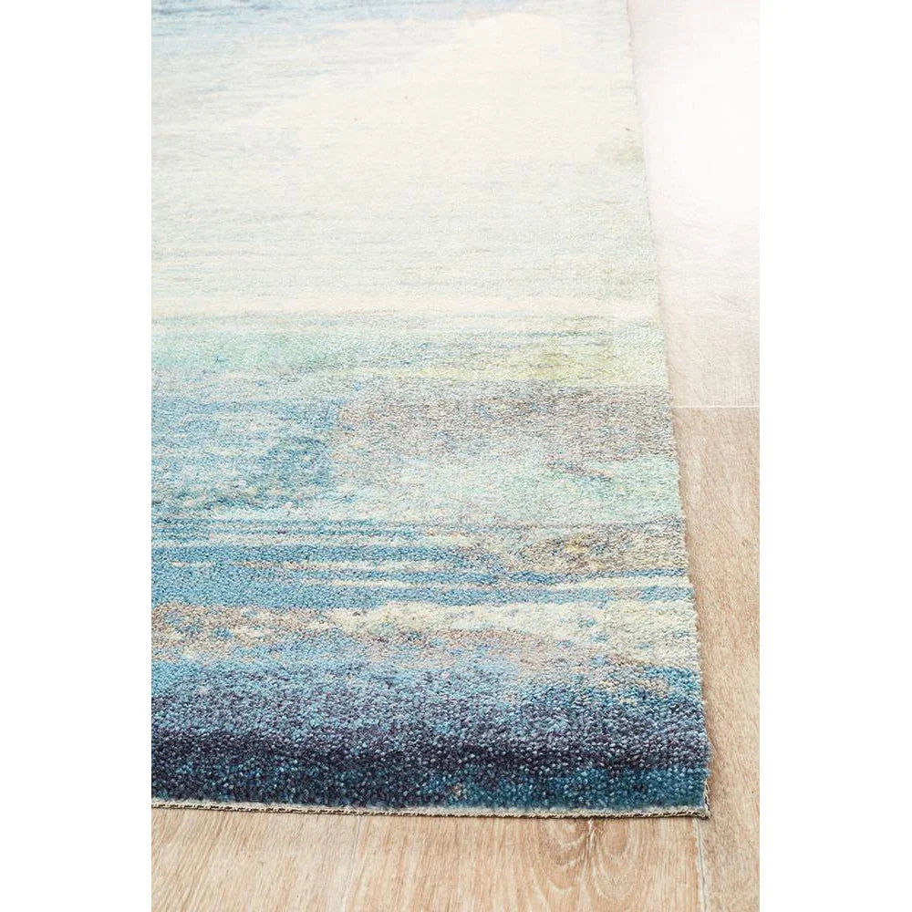 City Monet Stunning Blue Rug - ICONIC RUGS