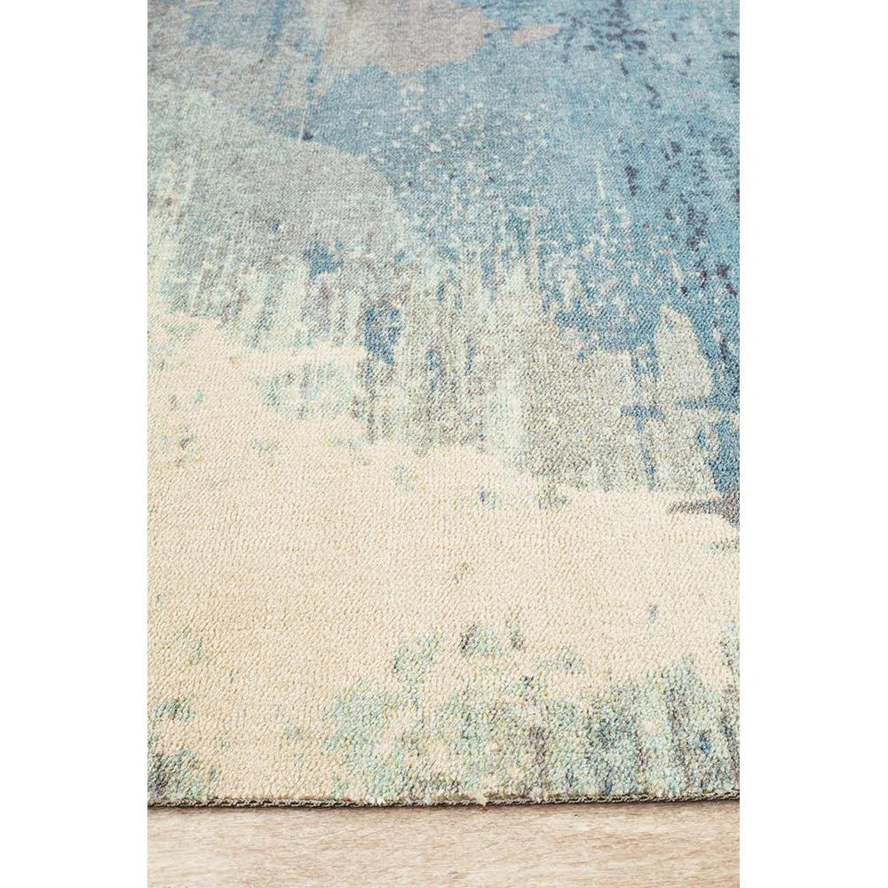City Monet Stunning Blue Rug - ICONIC RUGS