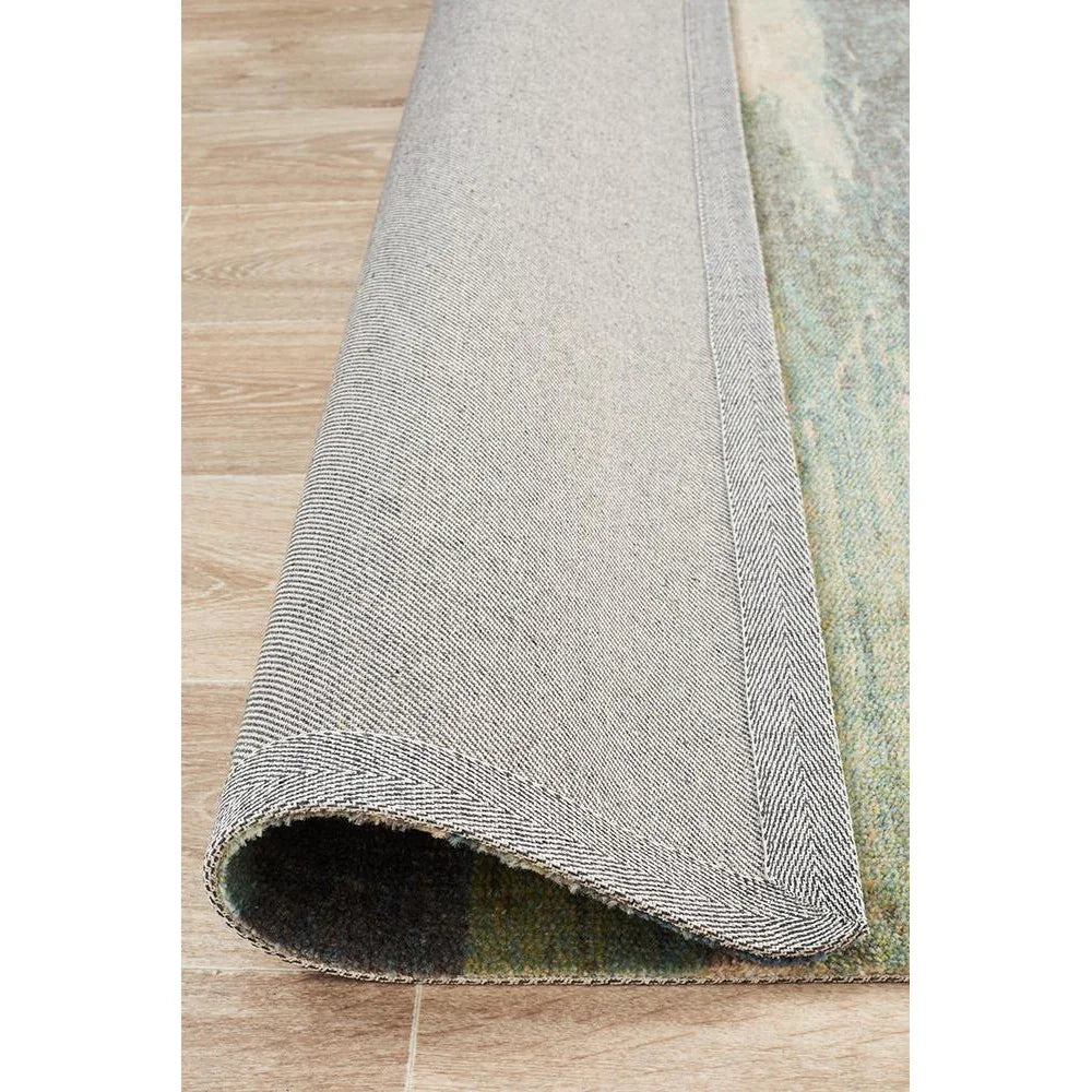 City Monet Stunning Blue Rug - ICONIC RUGS
